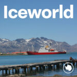 A boat parked on the side of a mountain