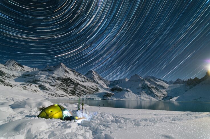 Photo of Antarctica in the winter
