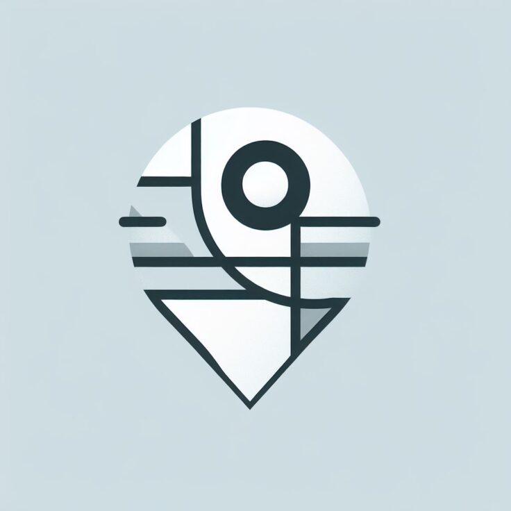 Embedded maps service logo