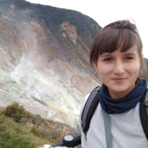 A person posing for the camera