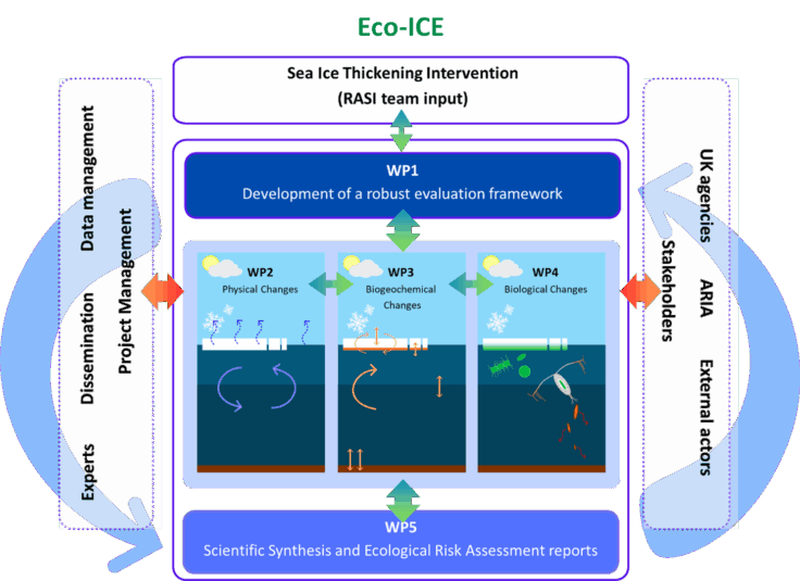 A schematic diagram for ECO-ICE