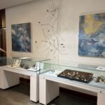 Artworks in an exhibition