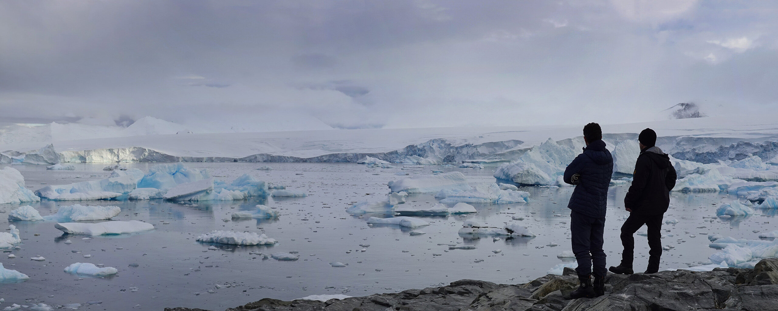 A man standing on a beach