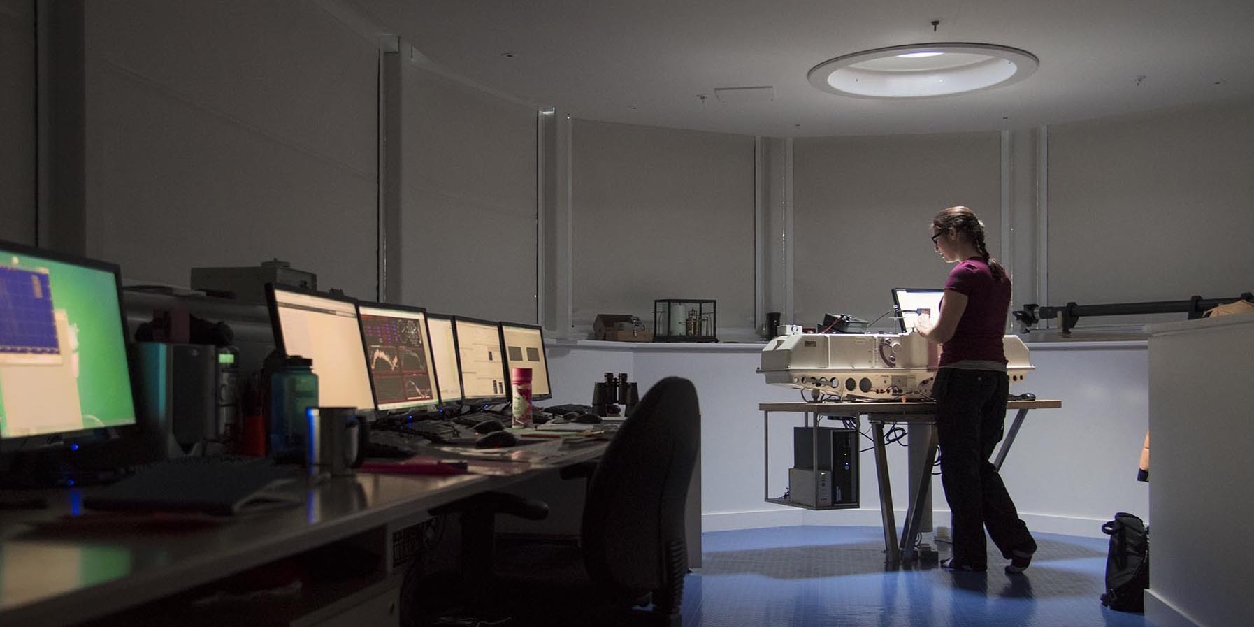 Dobson Spectrophotometer in use at Halley VI Research Station