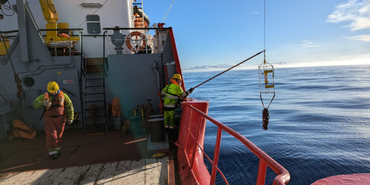 Working onboard MV Pharos SG, a multi-purpose patrol and logistics support vessel