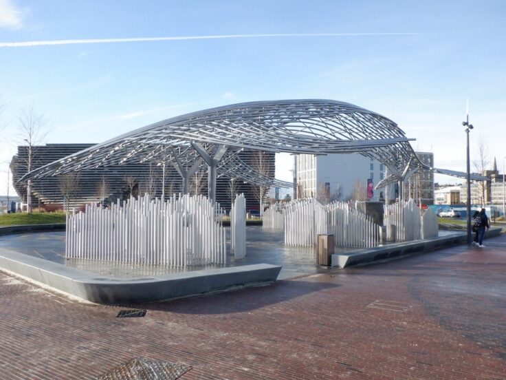 Tay Whale sculpture, Dundee