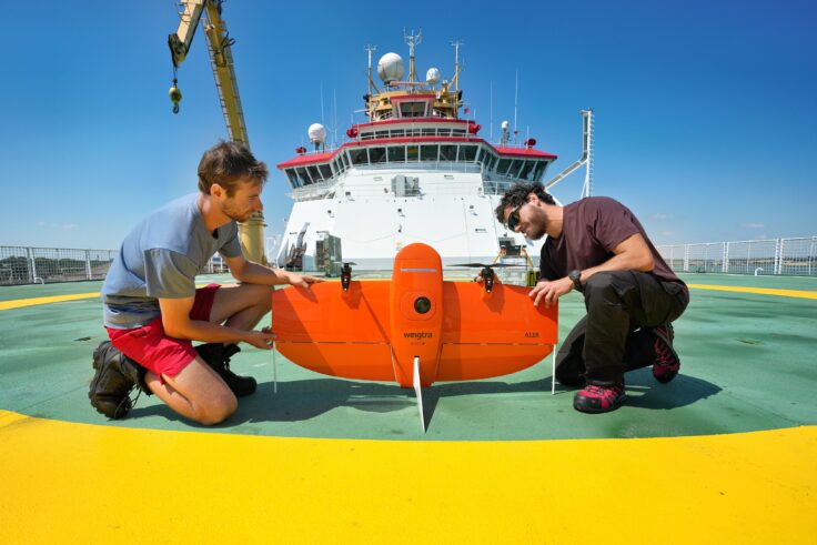 A man sitting on a boat