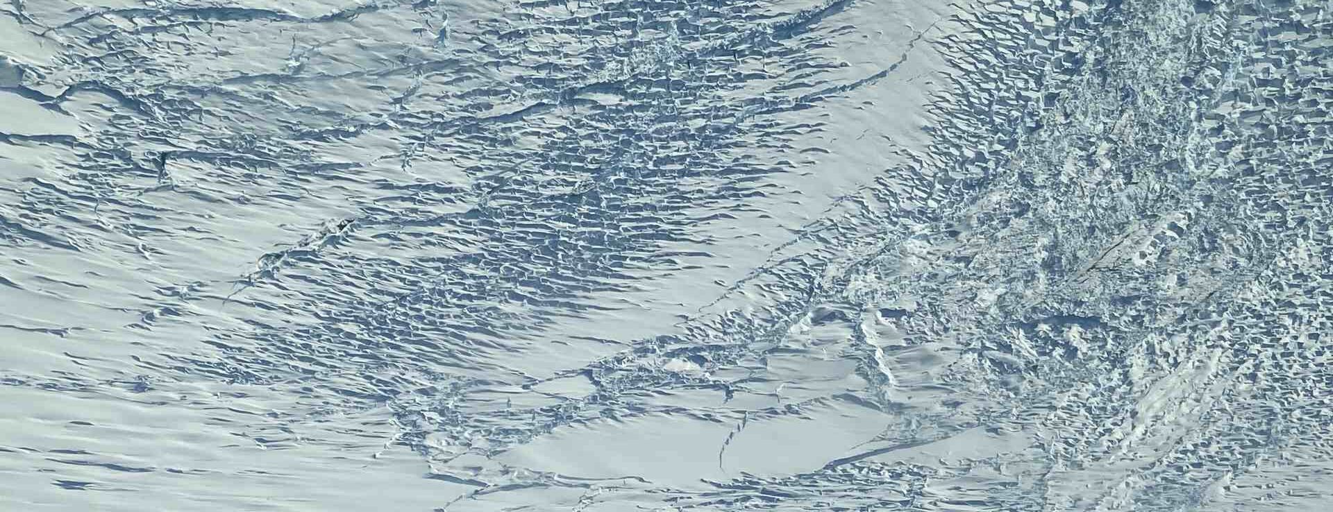 Ice fields, background pattern.